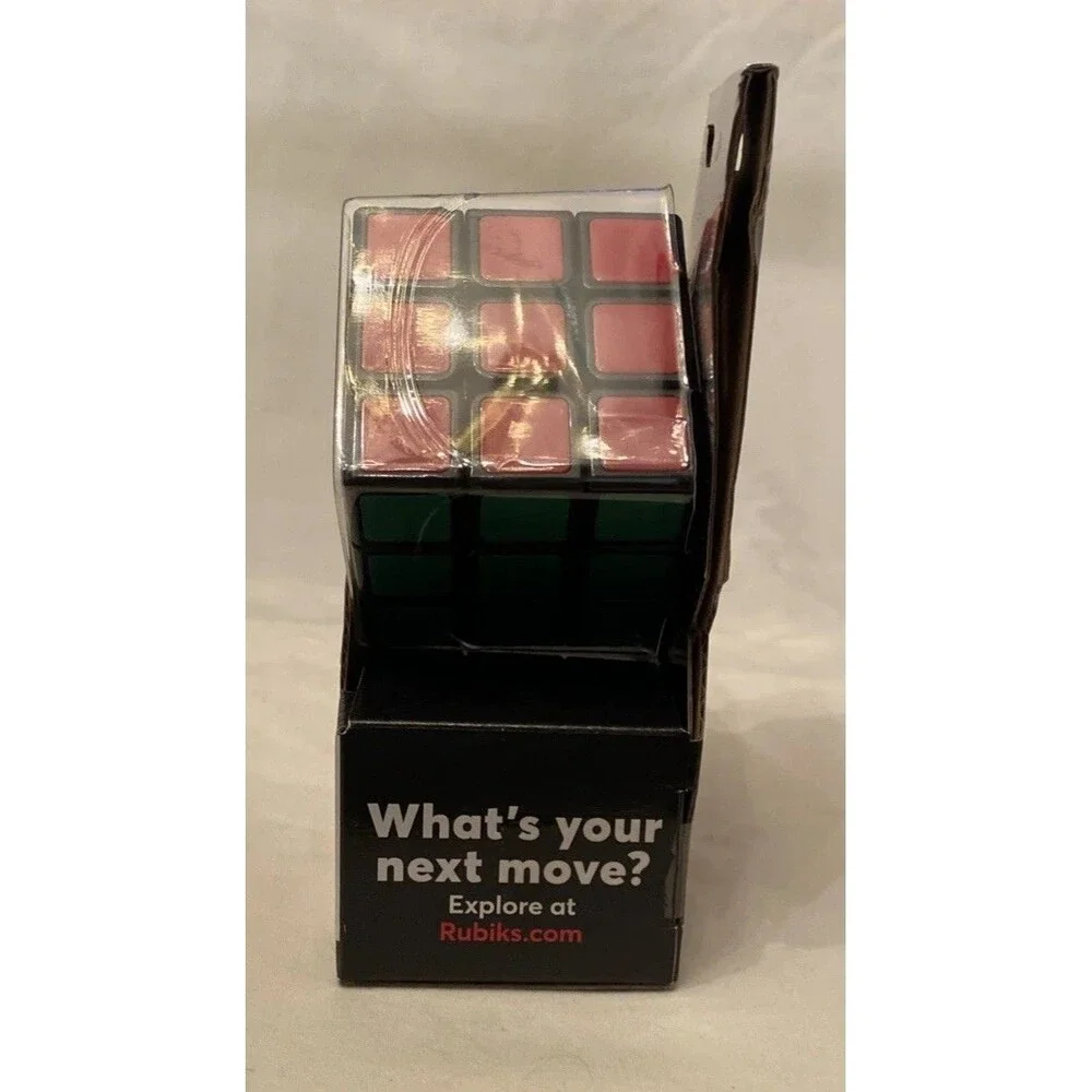 Rubik’s Cube, The Original 3x3 Brain Teaser Fidget Toy (6063964) New Sealed